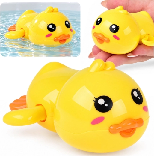 Patito flotante de cuerda para el baño