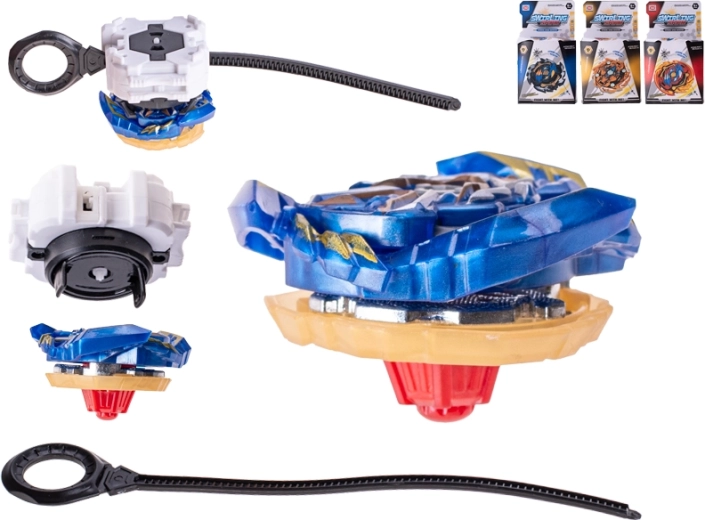 Spinner con lanzador de 5,5 cm: juguete de acción rápida al estilo BEYBLADE