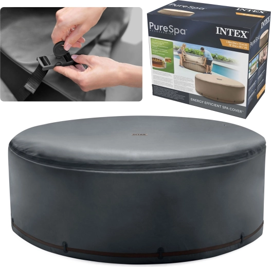 Cubierta aislante Intex PureSpa para jacuzzi hinchable circular