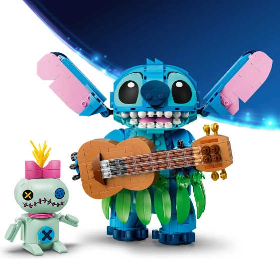 Stitch, Scrump y accesorios de la película