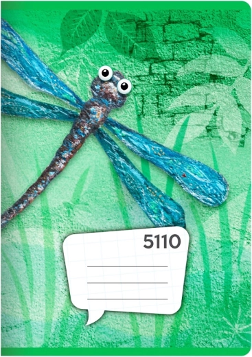 Cuaderno A5, 10 hojas – cuadriculado