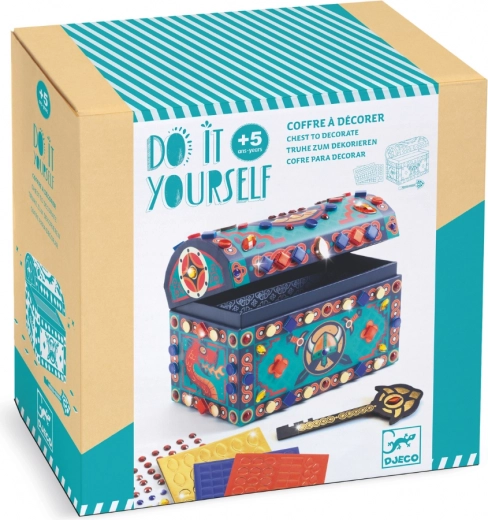 DJECO Set artístico Cofre del tesoro
