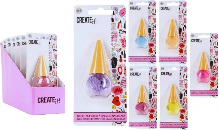 Esmalte de uñas Create it con forma de helado - 1 pieza