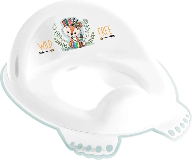 Asiento infantil antideslizante para WC Wild & Free zorro blanco