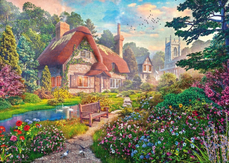 Puzzle Ravensburger Paraíso en el corazón de la naturaleza 1000 piezas