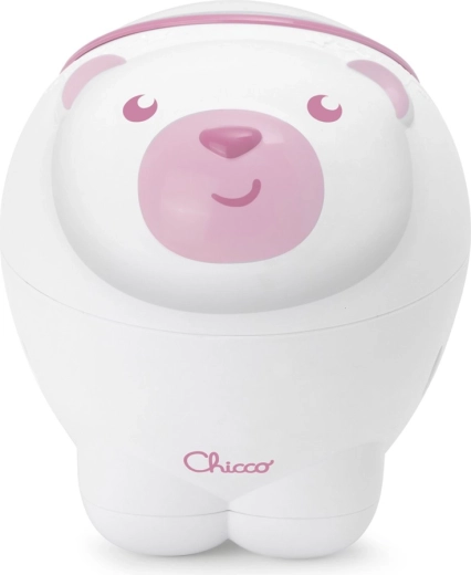 Proyector Chicco aurora boreal Oso polar rosa