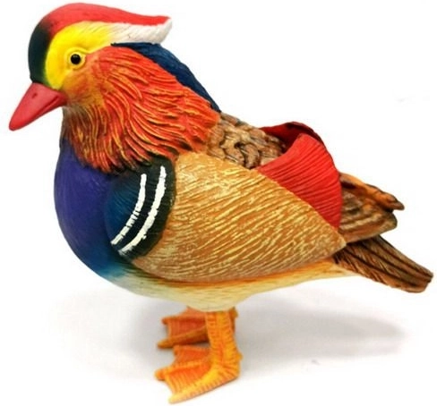 Figura de pato mandarín