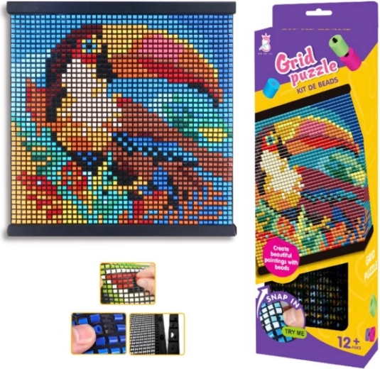 Mosaico creativo con cuentas – set para montar imágenes