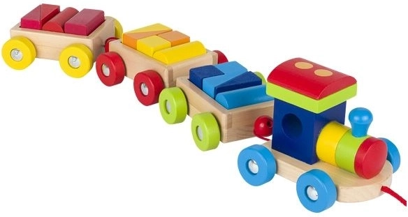 Tren de madera para niños Orlando Goki