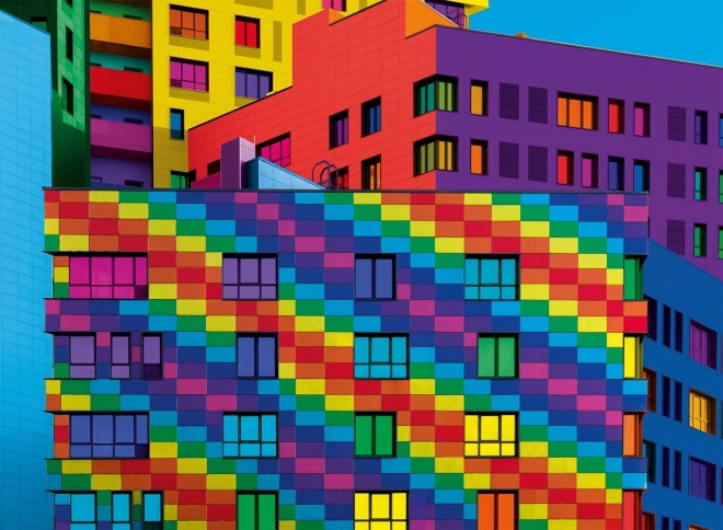 Clementoni Puzzle ColorBoom Squares 500 piezas