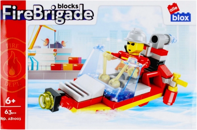 Lancha de rescate para acciones en el agua