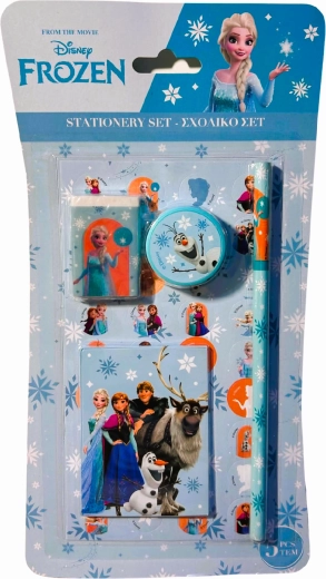 Set escolar de cinco piezas Frozen – Frozen: El reino del hielo