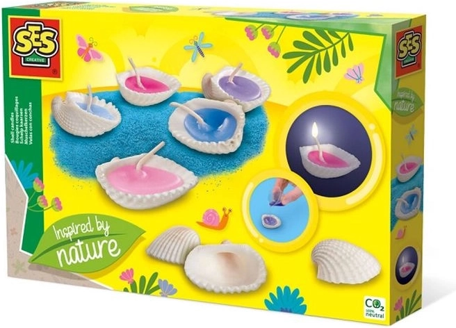 SES Creative kit para hacer velas en conchas