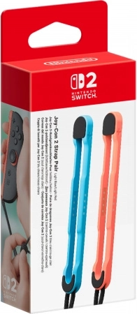 Correas Joy‑Con 2 – azul claro y rojo claro (par)