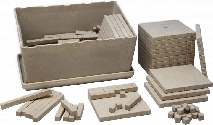 Juego natural Dienes ampliado Wissner 151 piezas
