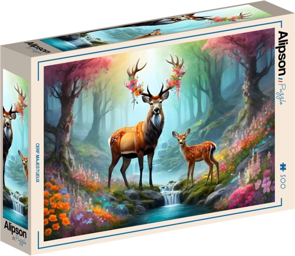 Puzzle Alipson Ciervo majestuoso 500 piezas