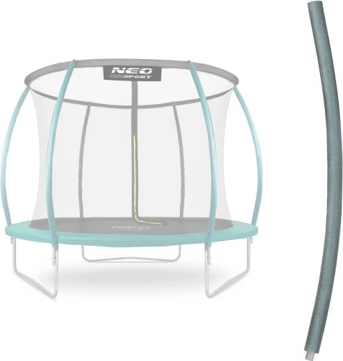 Neo-Sport parte superior del poste para trampolín tipo C 8–14 ft verde