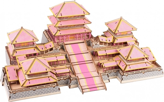 Woodcraft rompecabezas 3D de madera Epang Palace
