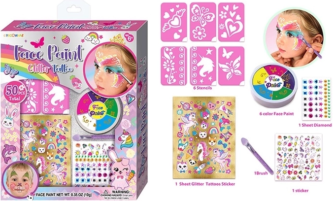 Set de pintura facial Sparkys