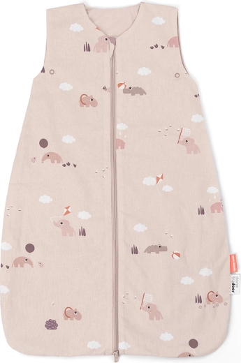 Saco de dormir Done by Deer TOG 1.0 Playground rosa 70 cm