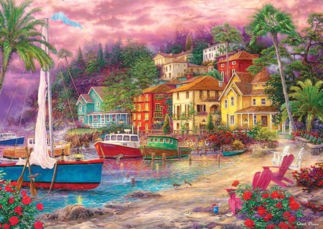 Puzzle Costa Púrpura de 3000 piezas ART PUZZLE
