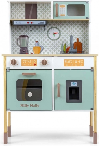 Cocina de madera Bjorn menta
