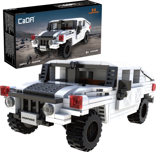 CaDA Humvee vehículo todoterreno blanco de construcción