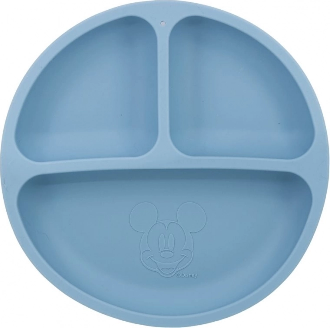 Plato de silicona con motivo de Mickey Mouse