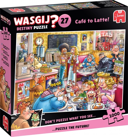 Puzzle Wasgij Destiny 27: Cafetería Latte 1000 piezas