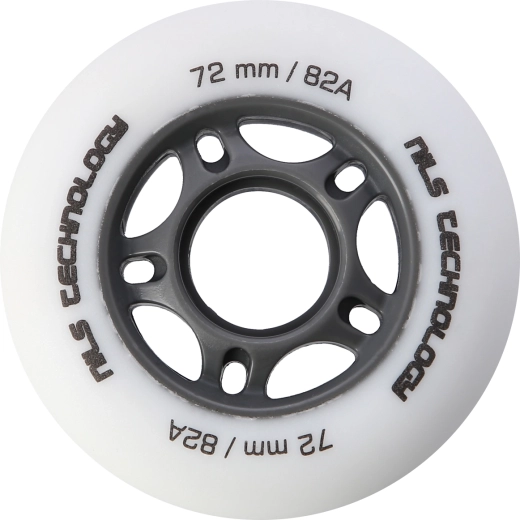 Rodadura estable con diámetro de 72 mm
