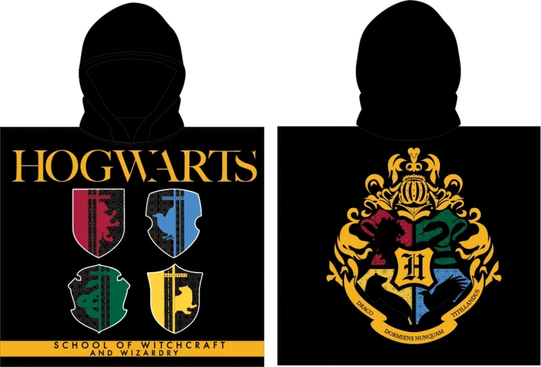 Poncho Harry Potter para chicos 55 × 110 cm