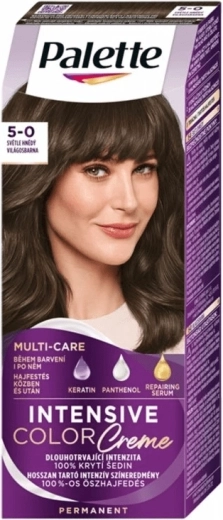 Palette Intensive Color Creme 5-0 castaño claro 50 ml
