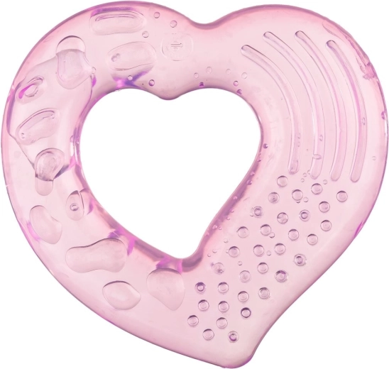 Mordedor refrigerante Akuku corazón rosa