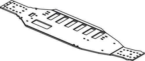 Chassis BL8 Jamara - 1 unidad