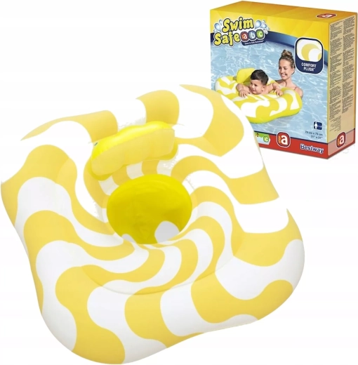 Asiento infantil inflable para el agua con respaldo BESTWAY