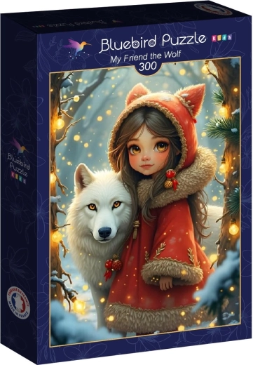 Puzzle Bluebird mi amigo lobo 300 piezas