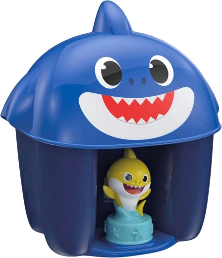 Cubo Baby Shark con espacio de almacenamiento