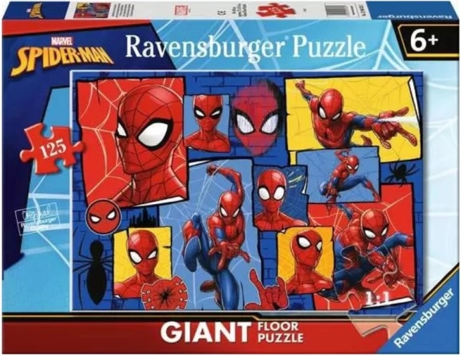 Ravensburger rompecabezas gigante de suelo Spiderman 125 piezas
