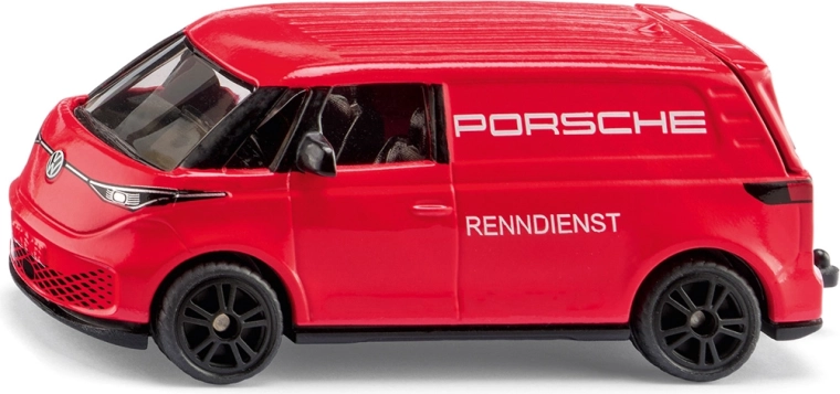 Siku VW ID. Buzz Cargo coche de servicio Porsche Renndienst - 1 pieza