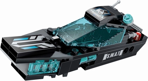 Set de construcción Qman Shadow Pulse Combat Vehicle – lancha