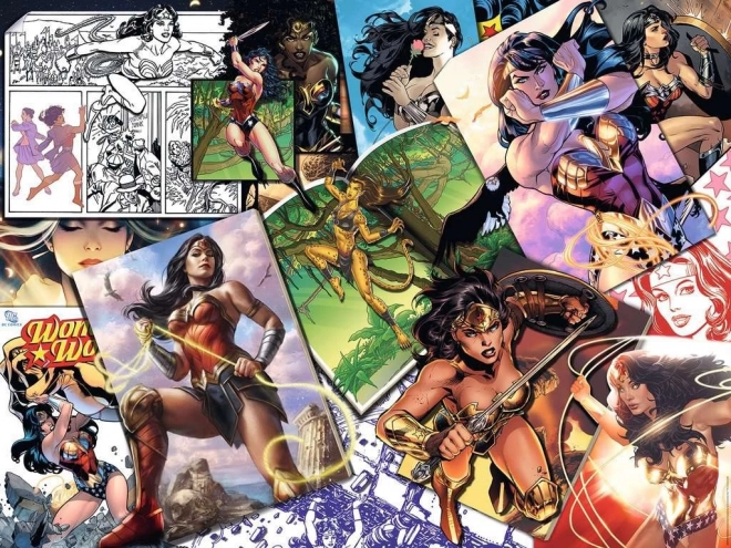 Puzzle Ravensburger DC Comics Wonder Woman de 1500 piezas