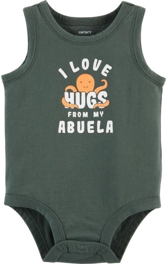 Body infantil Carter’s verde, niño, talla 56 (NB)