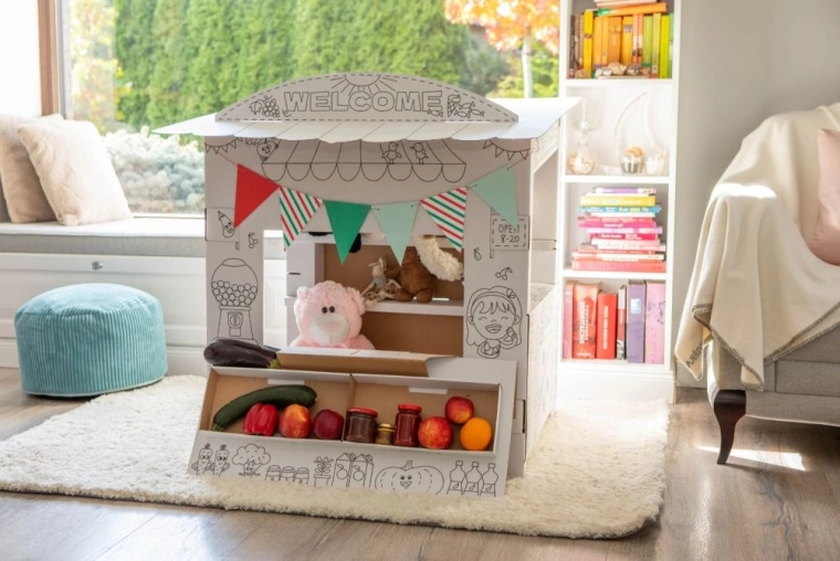 Colorea tu propia tiendita