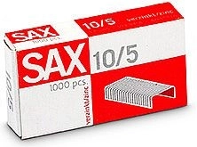 Grapas SAX 10/5, 1000 uds