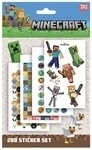 Minecraft set de pegatinas 200 uds