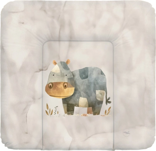Ceba Baby cambiador blando Basic Cosy Hippo 75 × 72 cm