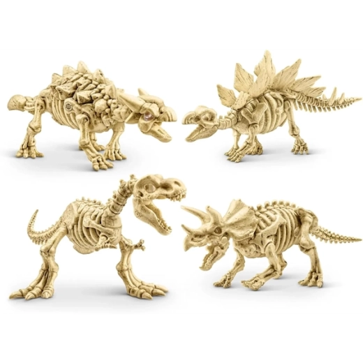 Monta un dinosaurio con ojos brillantes