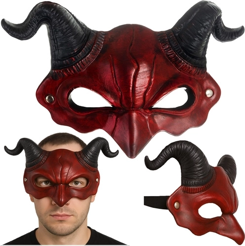 Máscara de diablo con cuernos RUHHY