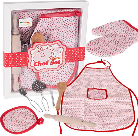Set de cocina – delantal «Chef de la cocina»