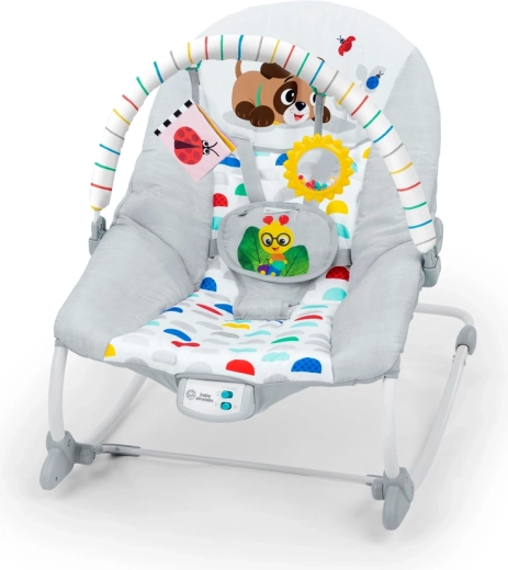 Baby Einstein hamaca musical vibratoria Dean's Discovery Spot 0m+, hasta 18 kg